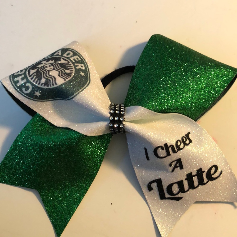 Starbucks cheer bow!!🎀